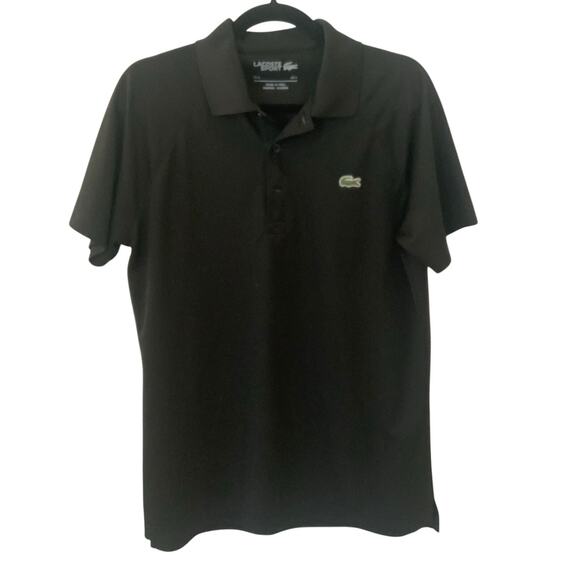 Lacoste Black Men's Polo size large - Picture 1 of 6